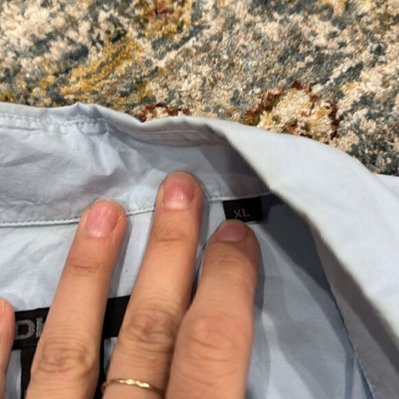 DKNY men’s crinkly button down - Picture 4 of 9